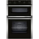 Neff U1ACE2AN3B 59.4Cm Built In Electric Double Oven - Stainless Steel