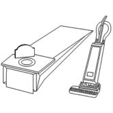 Clarke, Mercedes, Nilco, Victor Vacuum Cleaner Paper Dust Bags SDB123