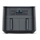 Ninja DZ300UK 7.6 litre 6-in-1 Dual Zone Air Fryer - Gun Metal Grey