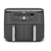 Ninja DZ400UK 9.5 Litre Max 6-In-1 Dual Zone Air Fryer - Gun Metal Grey