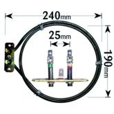 Philips Whirlpool Cooker Fan Oven Element 2 Turn 2600W ELE4083