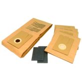 Proaction Replacement Upright Vacuum Cleaner Paper Dust Bags SDB334