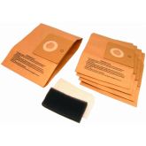 Proaction Replacement Vacuum Cleaner Paper Dust Bags SDB335