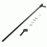 Qualtex CS155 Cooker Door Handle Black - Cut To Sizetowel Rail Type Handle (Cut To Size) And End
