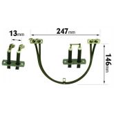 Bosch / Neff Cooker Fan Oven Element U Shape 1800W ELE2052IRCA