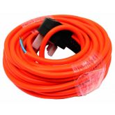 Qualtex FLX53O Flex 12 Metre 1.0Mm 2 Core Free End Orange