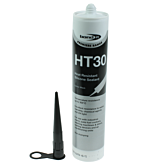 Qualtex MIS355 Heat Resistant Sealant 310Ml Black - Bond Itht30