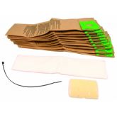 Sebo Vacuum Cleaner Replacement Paper Dust Bags & Filter Kit SDB368