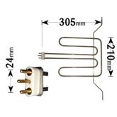 Smeg Cooker Oven Element 1800W ELE2007
