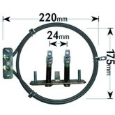 Hotpoint / Smeg Cooker Fan Oven Element 2 Turn 2600W ELE800