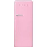 Smeg FAB28RPK3UK 60cm 50s Style Pink Right Hand Hinged Fridge with Icebox