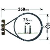 Teka Cooker Fan Oven Element 2 Turn 2000W ELE2029