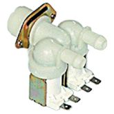 Washing Machine Cold Water Double Valve 180 Degree 1/2" Bore VAL18