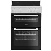 Zenith ZET605W 60Cm Electric Cooker With Ceramic Hob - White