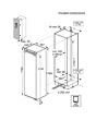 AEG NAB7N181EC Fully Integrated Upright No Frost Freezer - Fixed Hinge