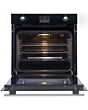 Belling BI602FPCTBLK Built In Single Oven, A Rated, Electric, 73L Capacity, Fan Oven, Variable Inter