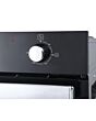 Belling BI602FPCTBLK Built In Single Oven, A Rated, Electric, 73L Capacity, Fan Oven, Variable Inter