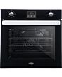Belling BI602FPCTBLK Built In Single Oven, A Rated, Electric, 73L Capacity, Fan Oven, Variable Inter