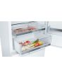 Bosch KGE49AWCAG Series 6, Low Frost Free-standing fridge-freezer with freezer at bottom, 201 x 70 cm, White
