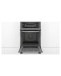 Bosch MHA133BR0B Built In Double Oven 3D Hot Air