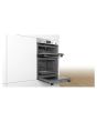 Bosch MHA133BR0B Built In Double Oven 3D Hot Air
