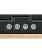 Bosch PNP6B6K40 Series 4, Gas hob, 60 cm, Tempered glass, Black