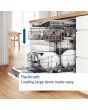 Bosch SMV6ZCX10G Built-In Series 6, Fully-integrated dishwasher, 60 cm