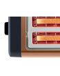 Bosch TAT4P449GB 4 Slice Toaster - Copper