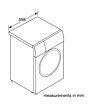 Bosch WAN28255GB 9Kg 1400 Spin Washing Machine - White
