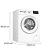 Bosch WAN28255GB 9Kg 1400 Spin Washing Machine - White