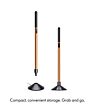 Dyson PENWASHKIT Pencilwash Wet Floor Cleaner With Hard Floor Cleaning Solution - Copper