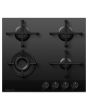Fisher + Paykel CG604DLPGB4 60cm 4 Burner Gas Hob in Black Glass