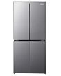 Fridgemaster MQ79395ES 79.4Cm 65/35 Total No Frost American Fridge Freezer - Silver