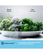 Fridgemaster MQ79395ES 79.4Cm 65/35 Total No Frost American Fridge Freezer - Silver