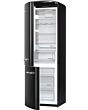 Gorenje ORK193BK-L Retro Fridge freezer with fan assisted cooling in the fridge Left Hand Hinge Black