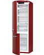 Gorenje ORK193R-L Retro Fridge freezer with fan assisted cooling in the fridge Left Hand Hinge Burgundy