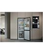 Haier HDPR3618DNPK 2D 60 Serie 3 HDPR3618DNPK 355L Total No Frost Fridge Freezer - Stainless Steel