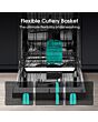 Hisense HS642D90WUK Full-Size Dishwasher - White - 14 Place Settings