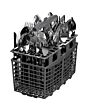 Hoover HFP 4D9F0W1-80 Hfp4d9f0w1-80 Dishwasher - White - 14 Place Settings