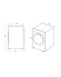 Hoover HRE C10TE-80 10Kg Condenser Tumble Dryer - White