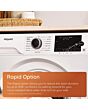 Hotpoint Hbd8680gantistainuk 8Kg 1400 Spin Washing Machine - Graphite