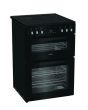 Hotpoint HDE6VDC2B1 60Cm Double Oven Electric Cooker With Ceramic Hob - Black