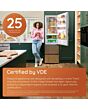 Hotpoint HPK26413XR6UKE Hpk26413xr6uke 59.5Cm 70/30 Fridge Freezer - Black Steel