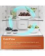 Hotpoint HPK26413XR6UKE Hpk26413xr6uke 59.5Cm 70/30 Fridge Freezer - Black Steel