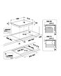 Hotpoint TQ 1460S CPNE Tq1460s 59Cm Induction Hob - Black