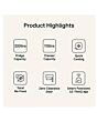 LG GBBSJ10EEP 60/40 Total No Frost Fridge Freezer - Essence Black Steel