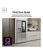 LG GSXE81PYBE 628L Instaview American Style Fridge Freezer - Silver