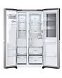 LG GSXE91BSAD Side By Side 91.3Cm Non Plumbed - Fridge Freezer - Brushed Steel