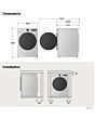 LG RHX5009TWB Series 5 Rhx5009twb 9Kg Heat Pump Tumble Dryer - White