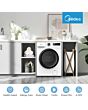 Midea MF110W100BA10WU 10Kg 1400 Spin Washing Machine - White